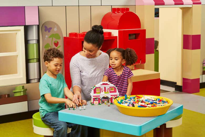 Desfrutando no LEGOLAND