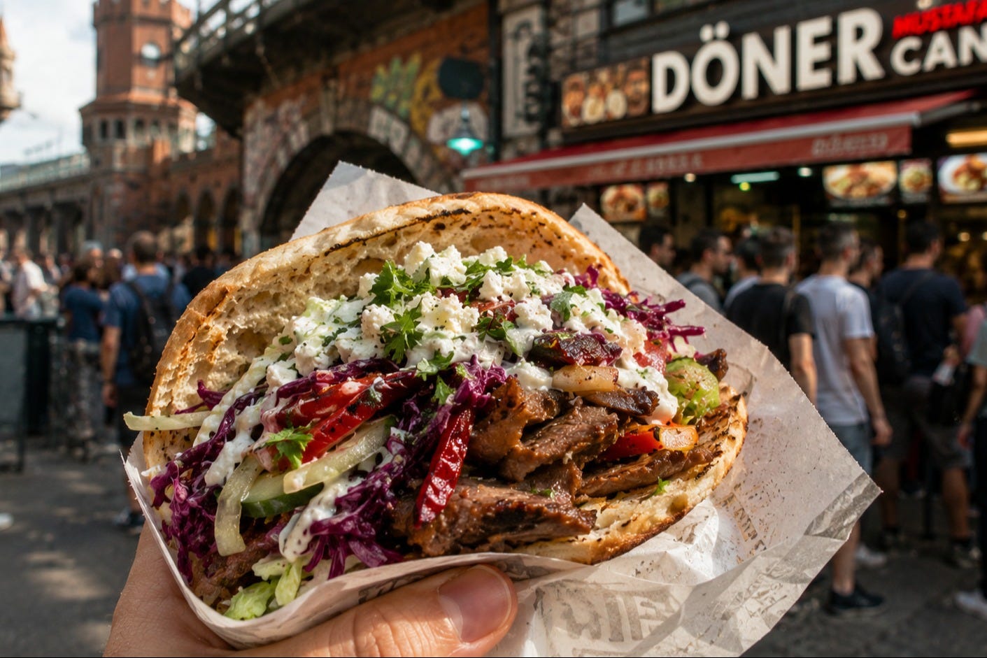 Probaremos un auténtico Döner Kebab
