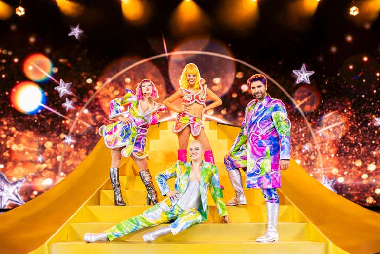 Um espetáculo repleto de cores!