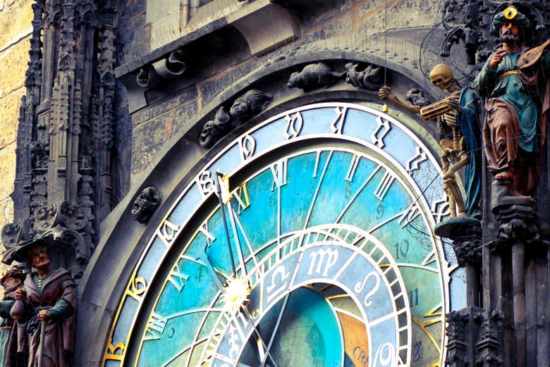 Detalle del Reloj Astronómico de Praga