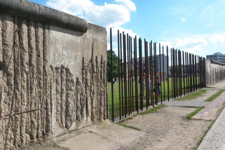 Fragment du mur de Berlin à Bernauer Straße