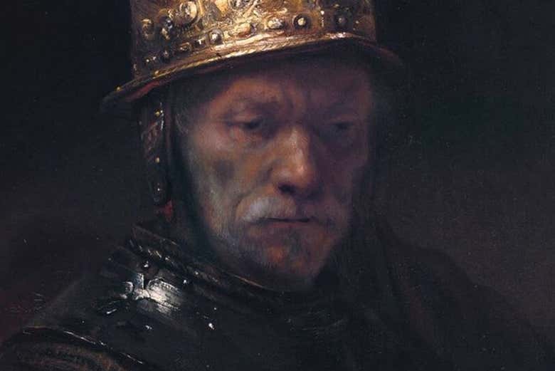 Pintura "El hombre del yelmo de oro"