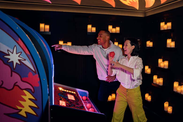 Have fun at the arcade