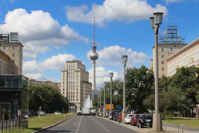 Vista de la avenida Karl Marx