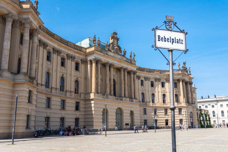 Plaza Bebelplatz de Berlín