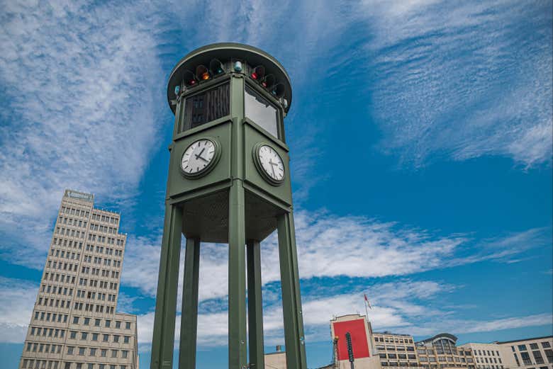 Visitando Potsdamer platz