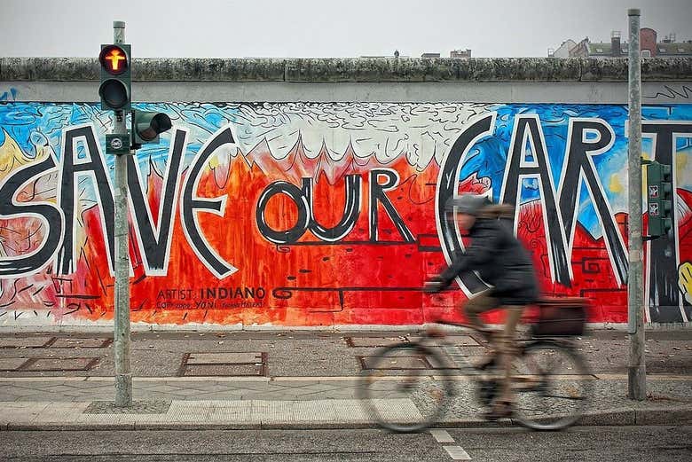 Detalle del Muro de Berlín
