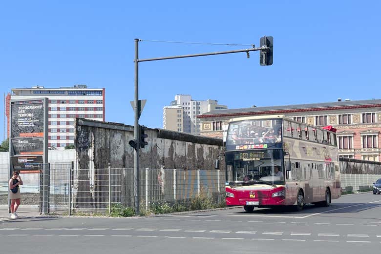Desfrutando do percurso panorâmico por Berlim