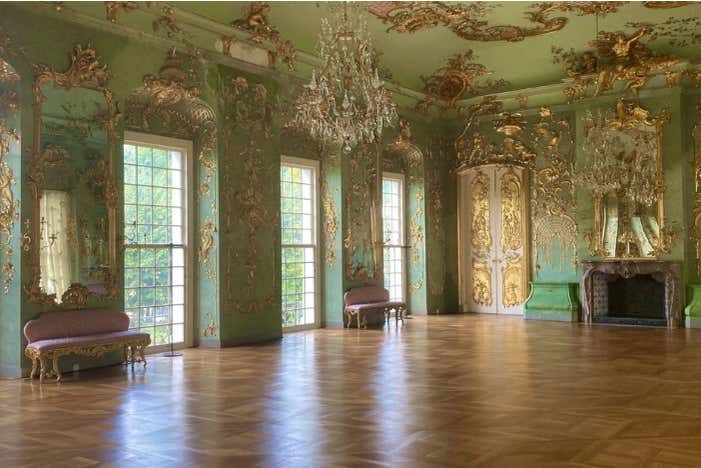 Una habitación en el palacio de Charlottenburg