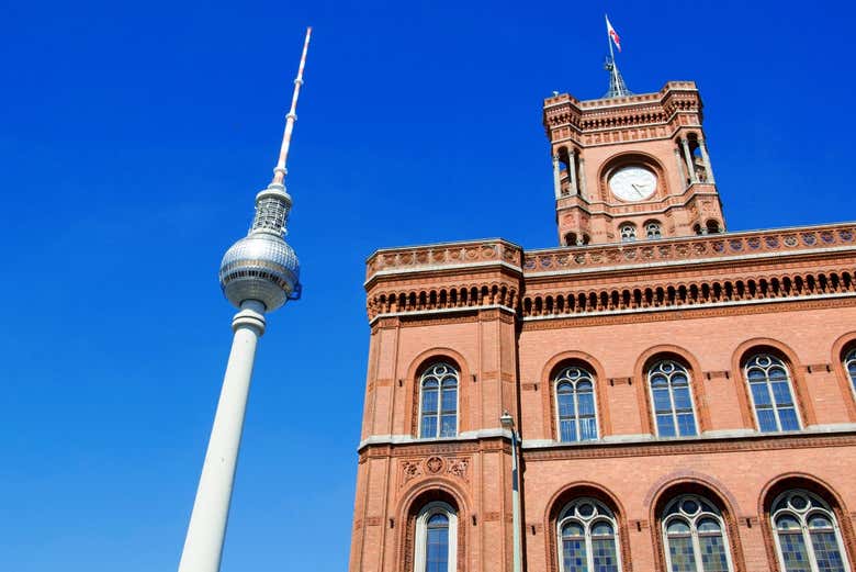 The Rotes Rathaus, Berlin's town hall