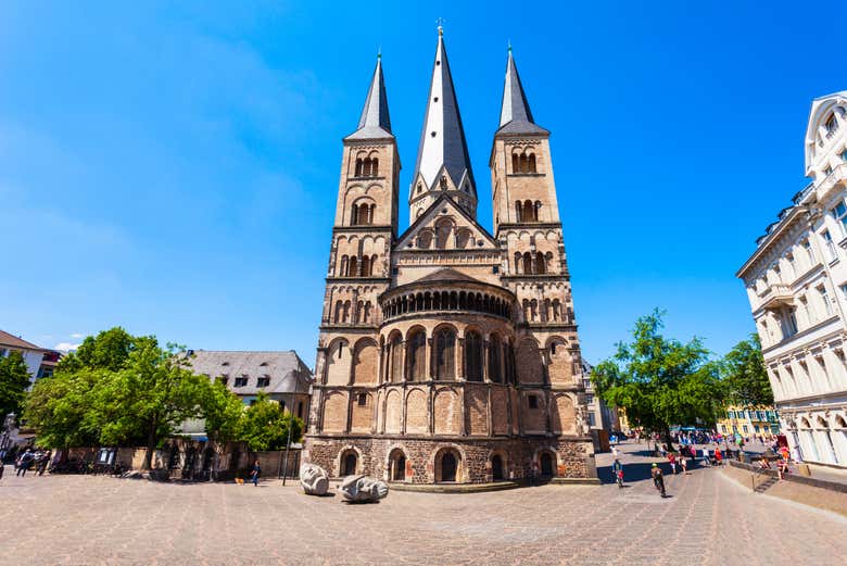 Scorcio del duomo di Bonn