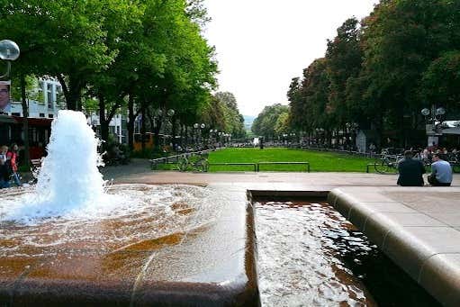 Vista della Kaiserplatz di Bonn