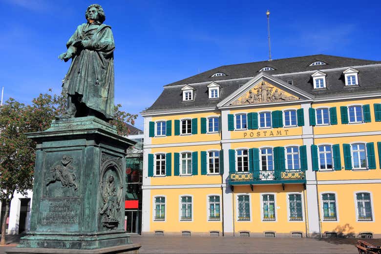 Statua dedicata a Ludwig van Beethoven