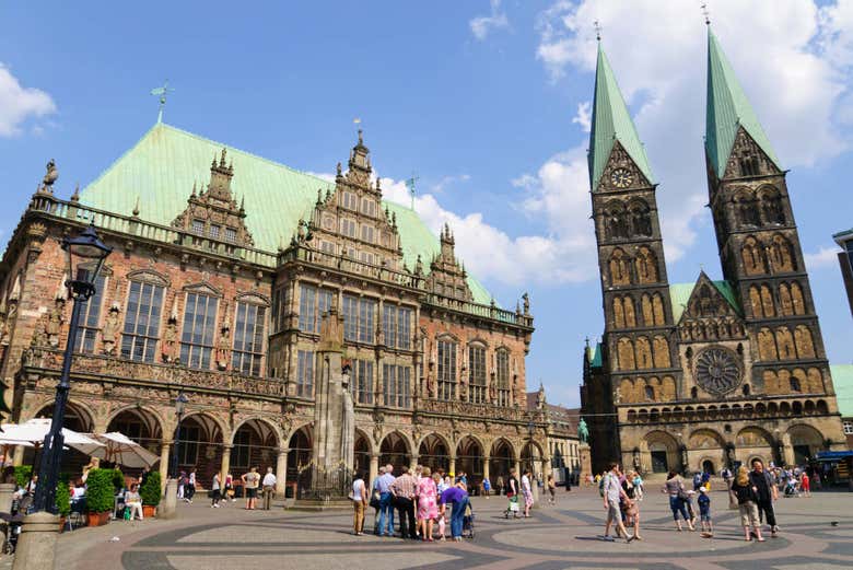 Bremen City Hall and Cathedral