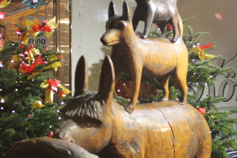 Escultura de los Músicos de Bremen