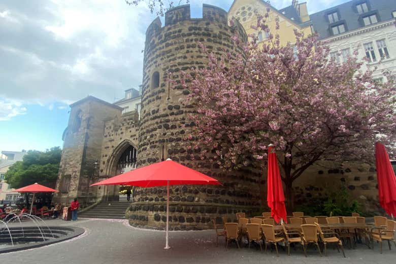 A muralha medieval da cidade de Bonn