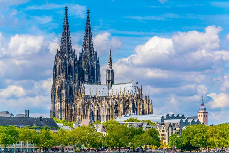 Panorâmica da catedral de Colônia