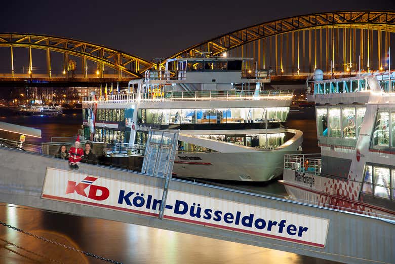 ¡Todo listo para la travesía por el río Rin!