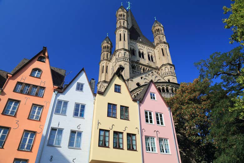 Quartier de Fischmarkt à Cologne