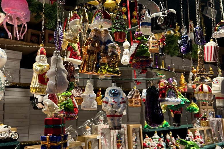 Enfeites que enchem o Natal de cor