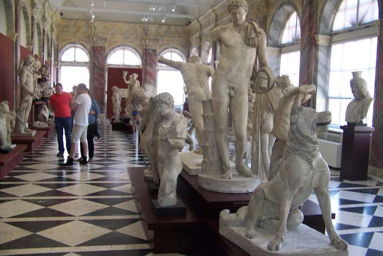 Exposição do palácio Zwinger