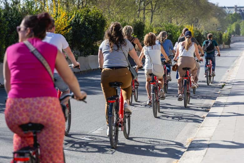 Recorriendo Dresde con un grupo de amigos