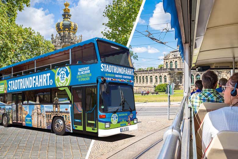 Dresda in autobus