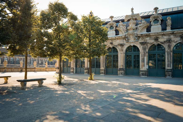 Uma das joias de Dresden, o Palácio Zwinger
