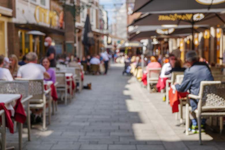 Recorreremos el centro de Düsseldorf