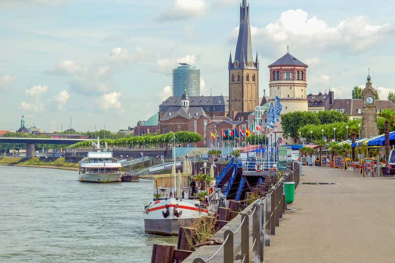 Il centro storico di Düsseldorf