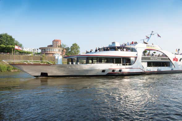 Balade en bateau dans Düsseldorf