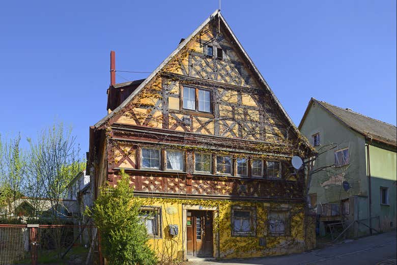 Casa de entramado prebarroco de Ellingen