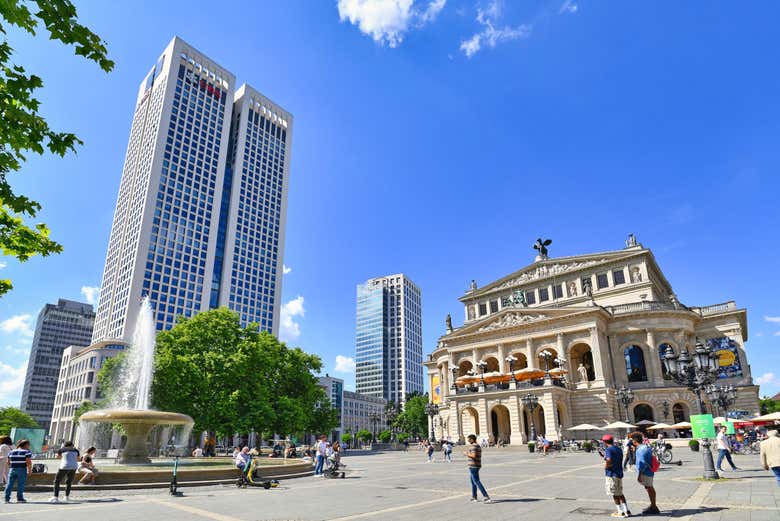 Descubriendo el casco antiguo de Frankfurt