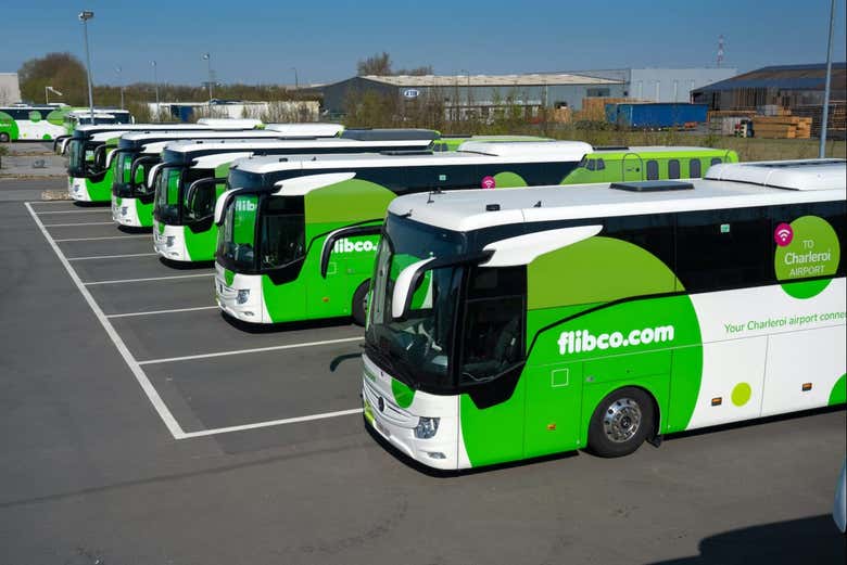 Flota de autobuses de Flibco
