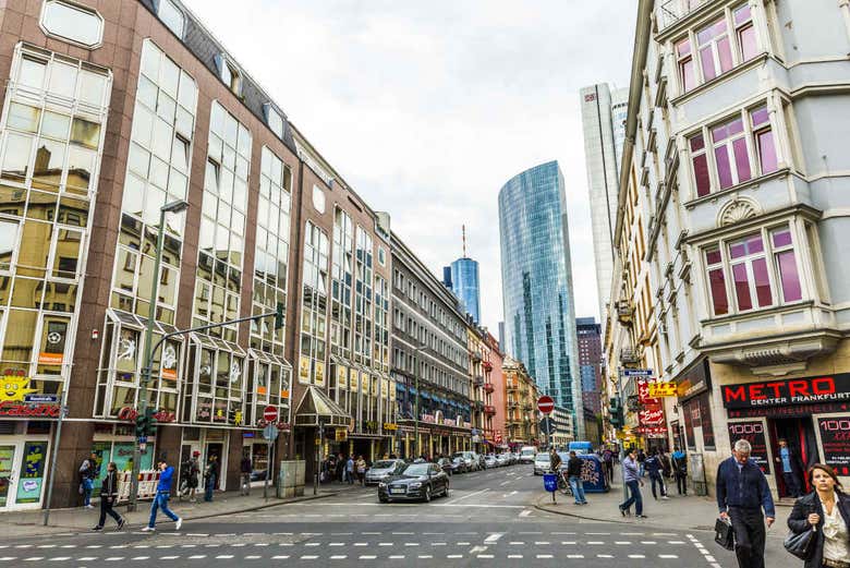 Kaiserstrasse, centro da cidade