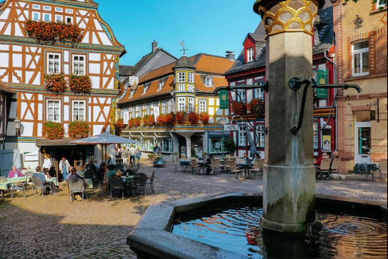 La plaza del Mercado de Idstein