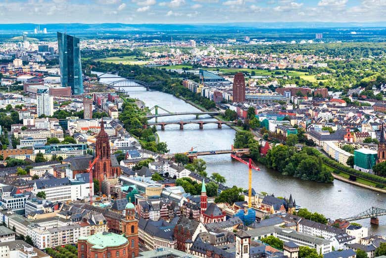 Panorâmica de Frankfurt