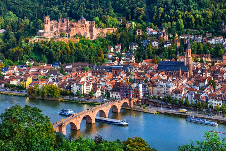 Vista aérea de Heidelberg