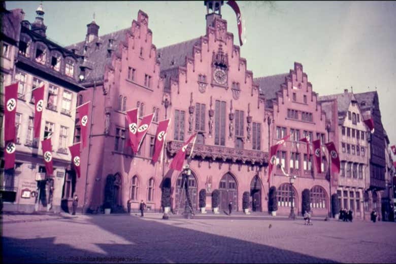 Plaza Römerberg durante el nazismo