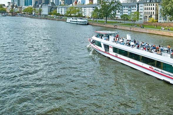 Passeio de barco por Frankfurt