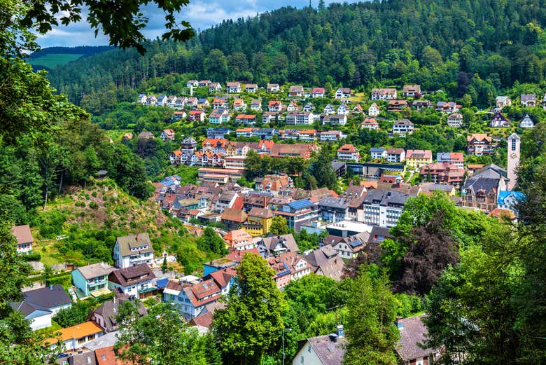 Panorámica de Triberg