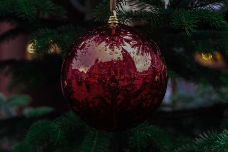 Decorações de Natal feitas à mão
