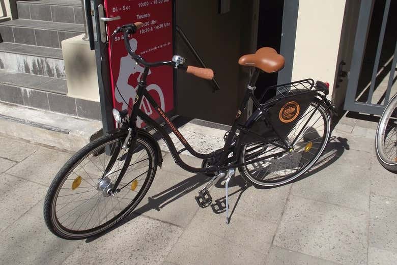 Una delle bici del tour