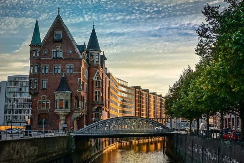 Puente en Hamburgo