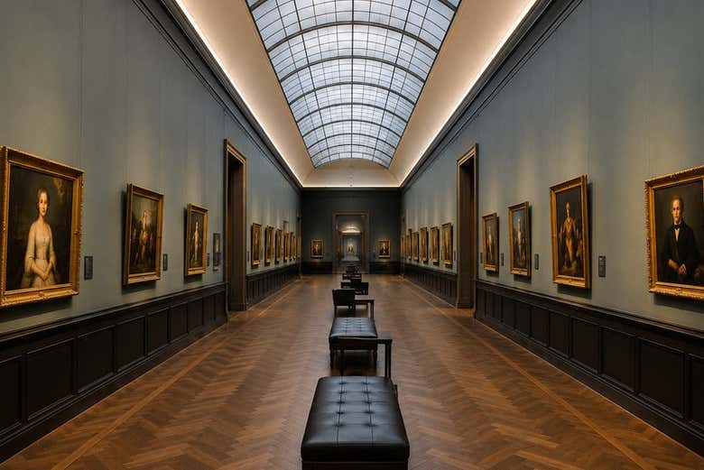 Interior del Hamburger Kunsthalle