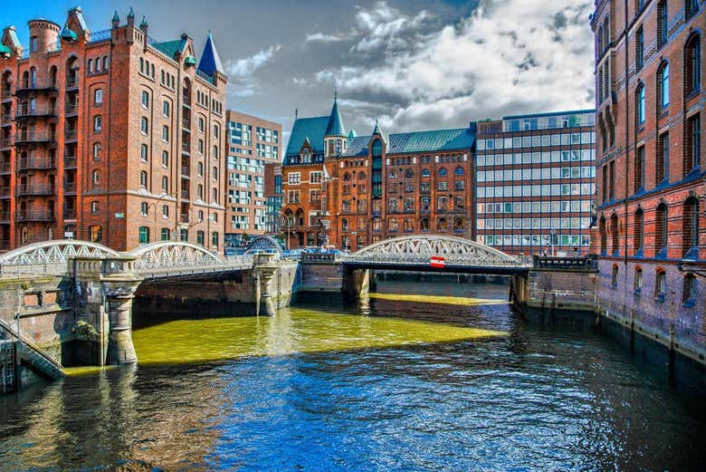 The Speicherstadt district