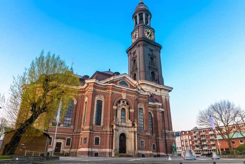 Facciata della Chiesa di San Michele di Amburgo