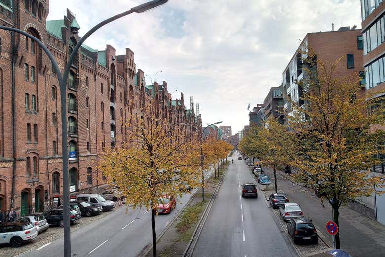 Fijándonos en la arquitectura de Speicherstadt