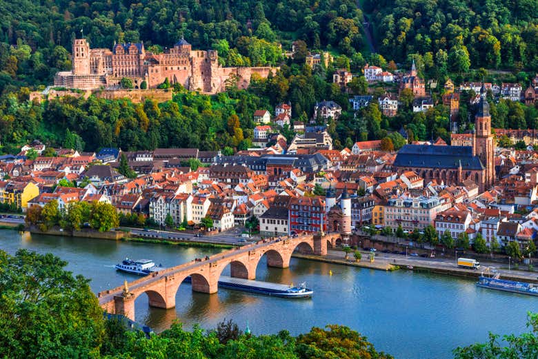 Descubriremos el encanto medieval de Heidelberg