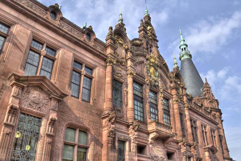 Fachada de la Universidad de Heidelberg